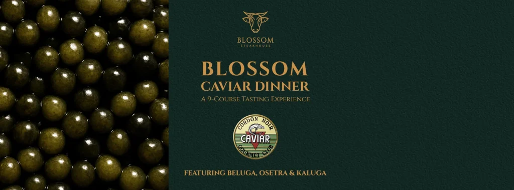 Blossom Caviar Dinner
